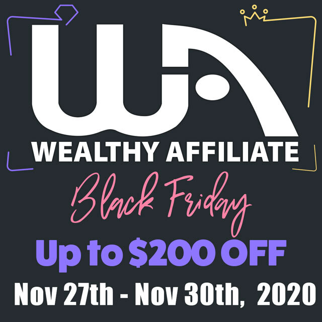 2023 Black Friday Cheapest Wealthy Affiliate 1