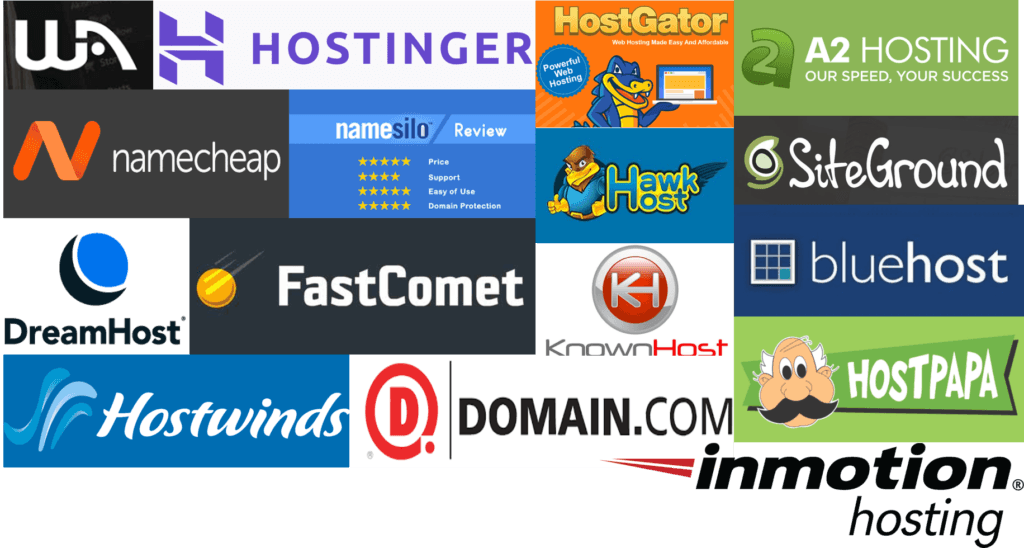 16 Latest Web Hosting Price Rankings